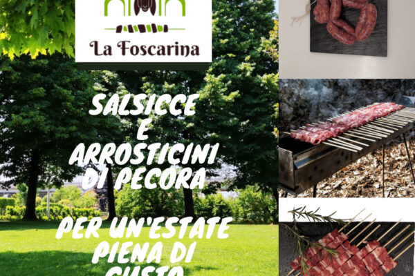 Salsiccia e arrosticini di pecora per un’estate piena di gusto