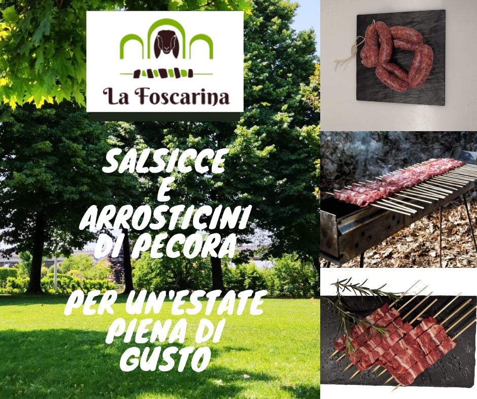 Salsiccia e arrosticini di pecora per un’estate piena di gusto