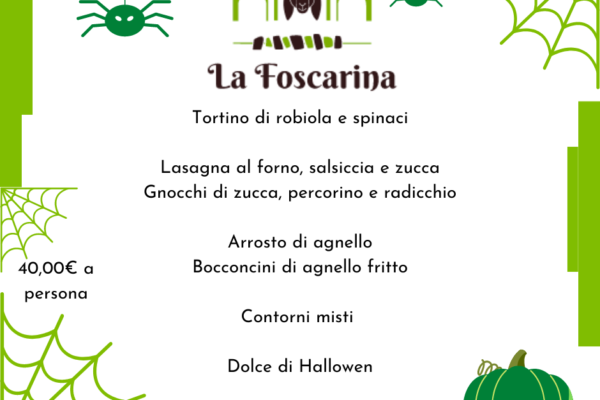 Vi presentiamo il nostro evento di Halloween