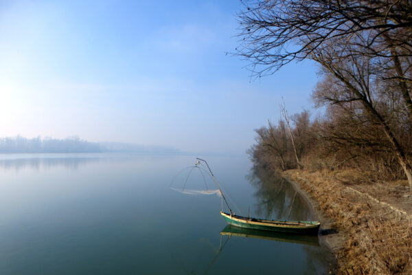 Delta del Po romantico in inverno