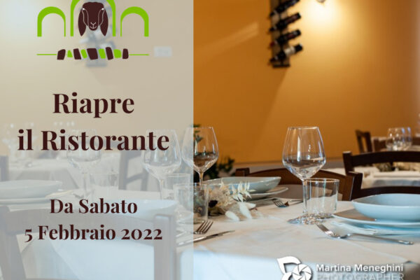 Riparte il ristorante