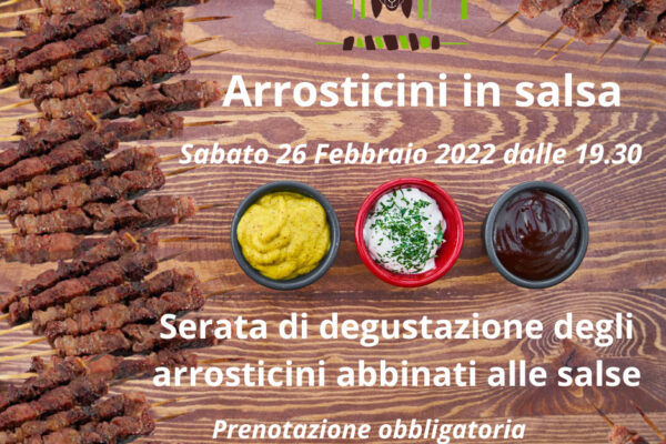 La Foscarina presenta: Arrosticini in salsa