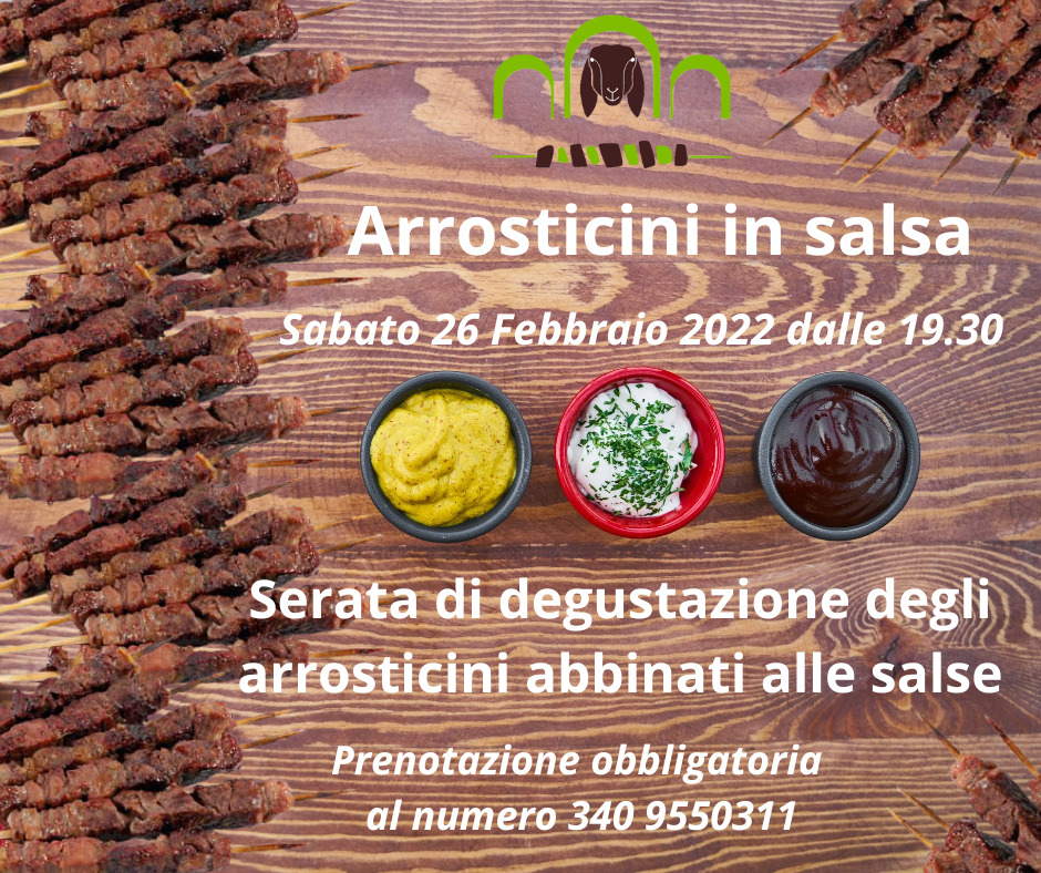 La Foscarina presenta: Arrosticini in salsa