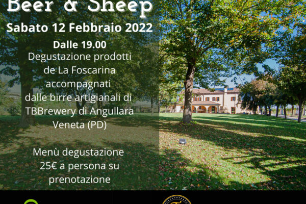 Beer & Sheep a La Foscarina