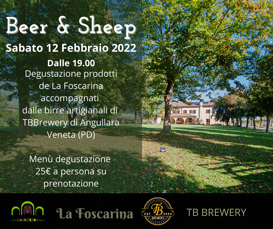 Beer & Sheep a La Foscarina