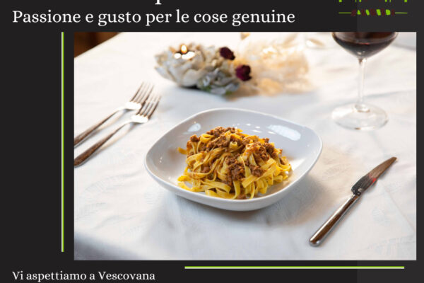 Un menu tutto nuovo