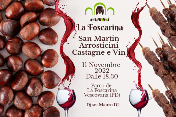 San Martin, Arrosticini, castagne e Vin