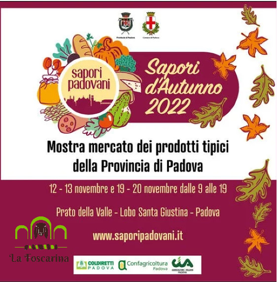 Sapori d’Autunno 2022: vi aspettiamo il 19 e 20 Novembre