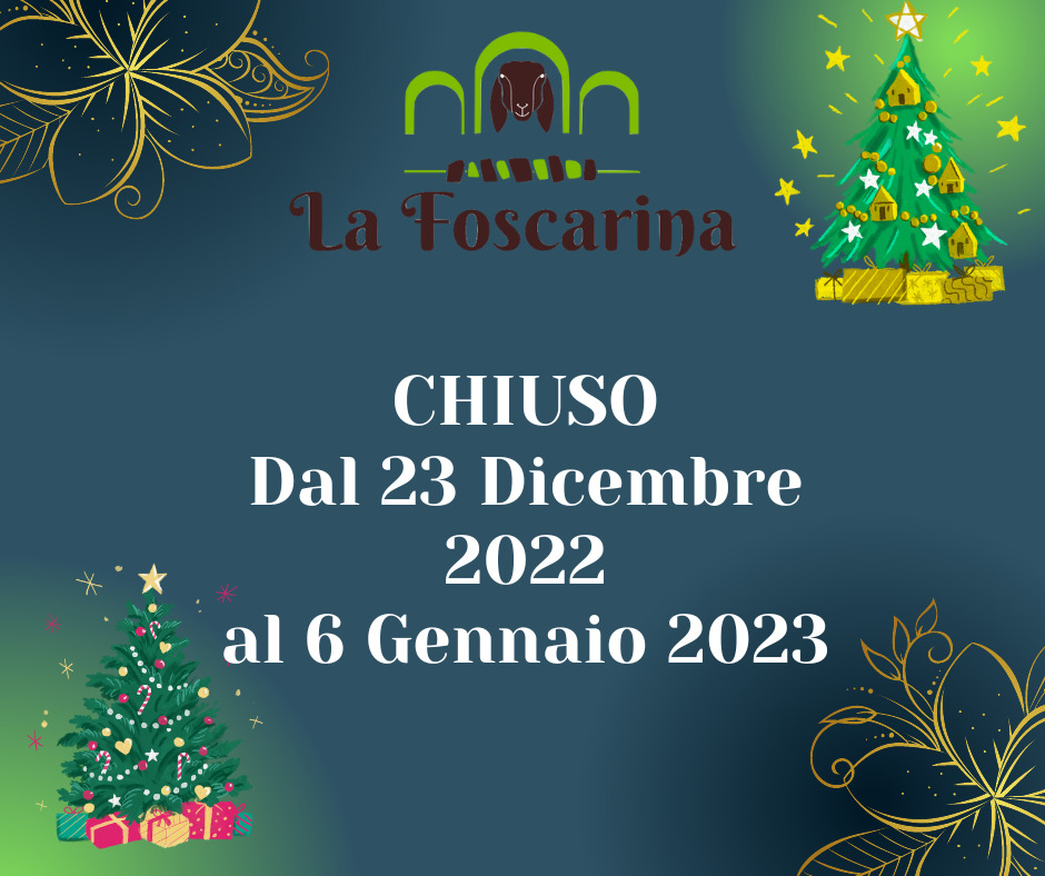 Chiusura per le festività