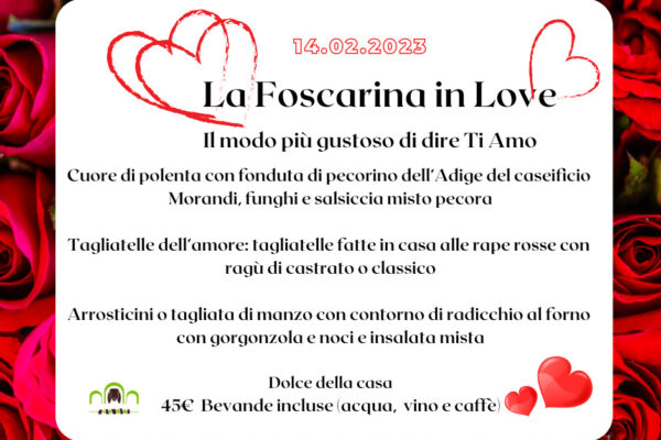 San Valentino a La Foscarina
