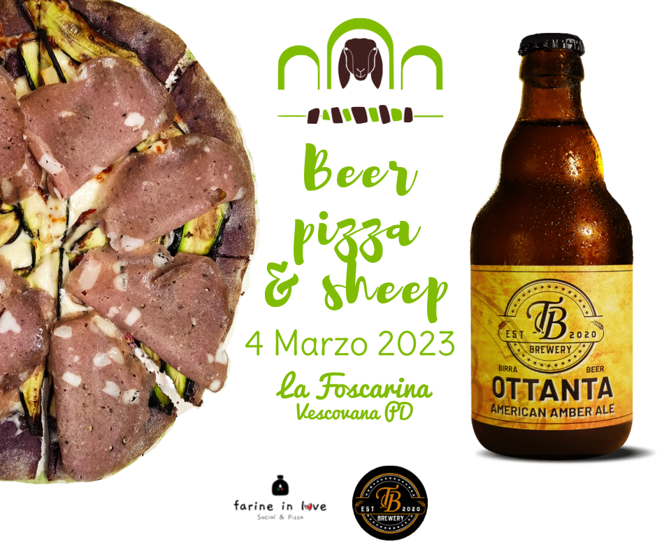 Ci vediamo tutti a BEER, PIZZA & SHEEP