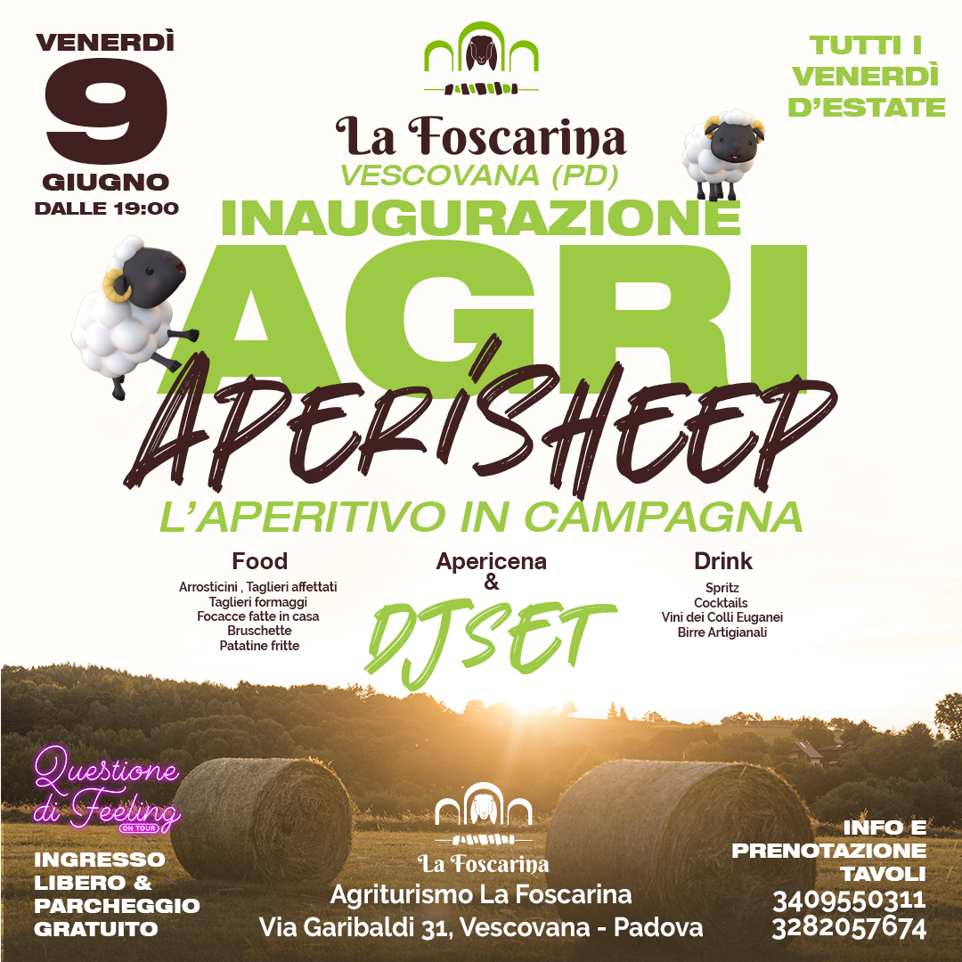 Arrivano i nostri Agri Aperisheep